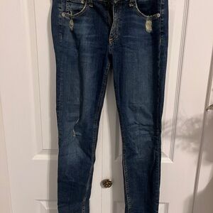 rag & bone Dark Blue Skinny Jeans